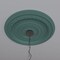 Ekena Millwork Cole PVC Medallion (Canopies up to 6"), 22"OD x 3 1/2"ID x 1"P, Universal Pearl Metallic Sea Mist CMP22COFSM - alternate 7